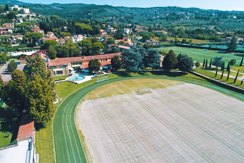 Campo 3 "Vittorio Pozzo" durante la risemina