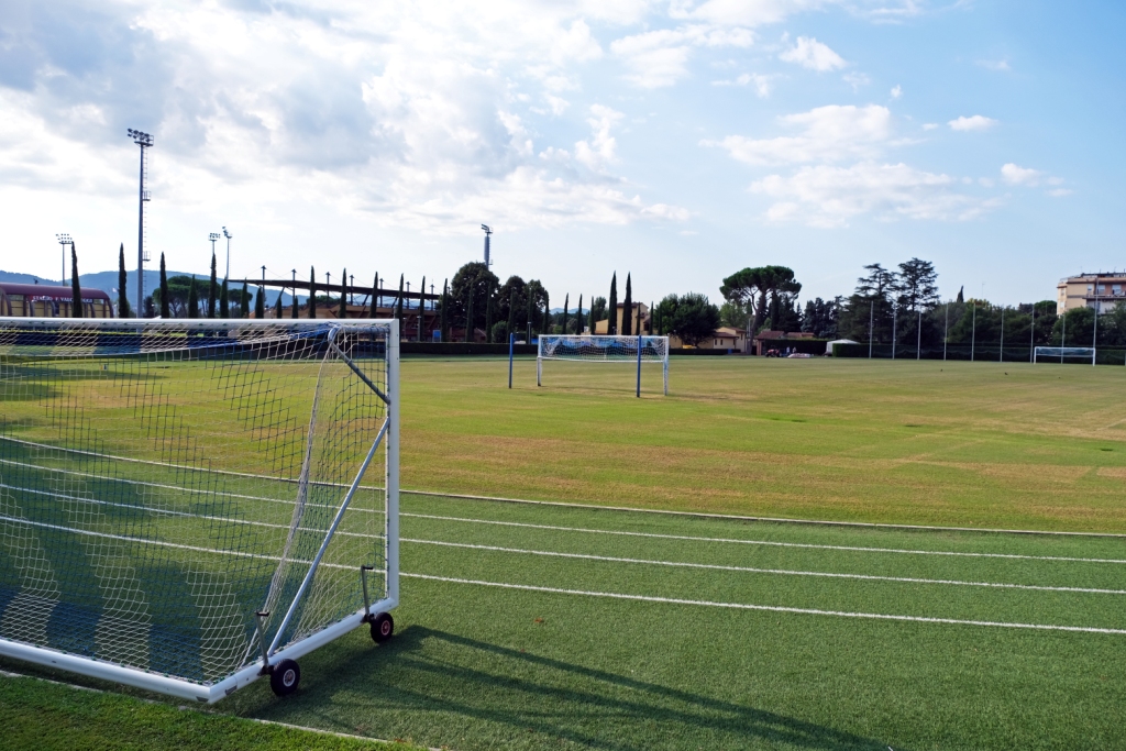 Campo 3 "Vittorio Pozzo" durante la risemina